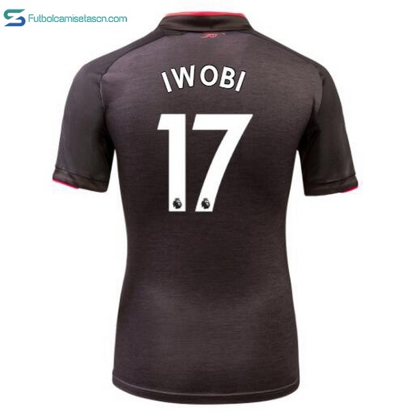Camiseta Arsenal 3ª Iwobi 2017/18